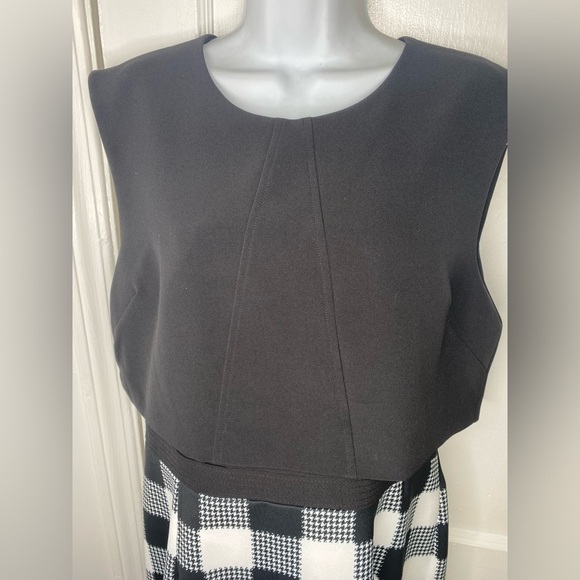 TOCCIN (NY) NWT Black and White Checkered Dress - Picture 3 of 14